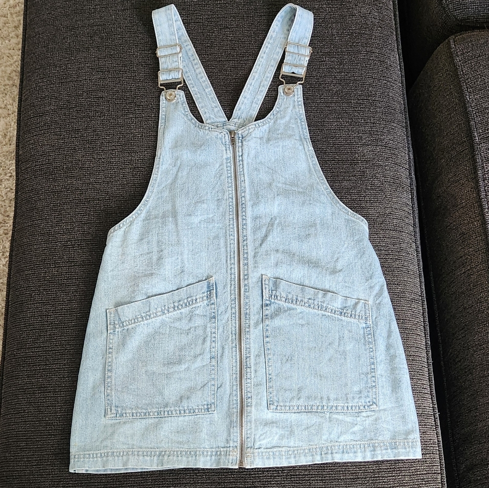 Forever 21 Light Blue Denim Mini Dress